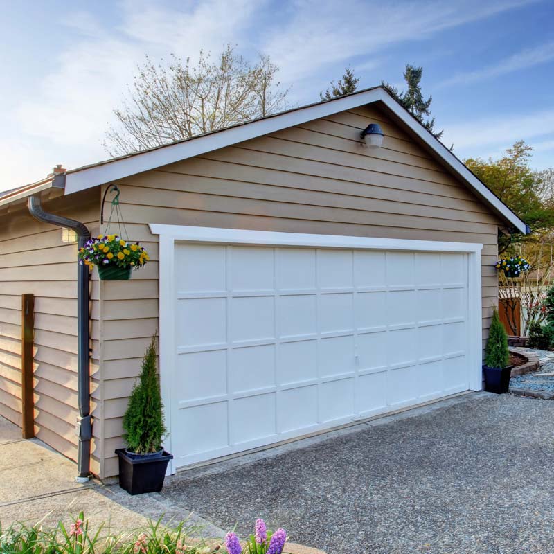 Small residential garage in Southeastern Wisconsin